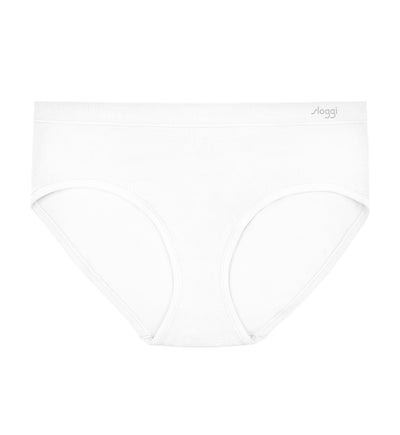 Free Evolve กางเกงชั้นในรูปแบบฮิปสเตอร์ - Silk White