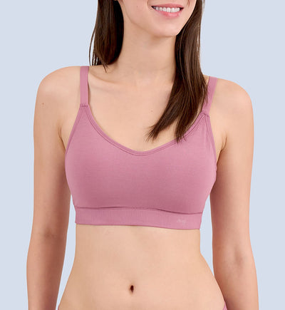 Free Evolve เสื้อชั้นในแบบท็อป - Date Night Pink