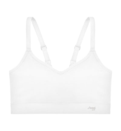 Free Evolve เสื้อชั้นในแบบท็อป - Silk White