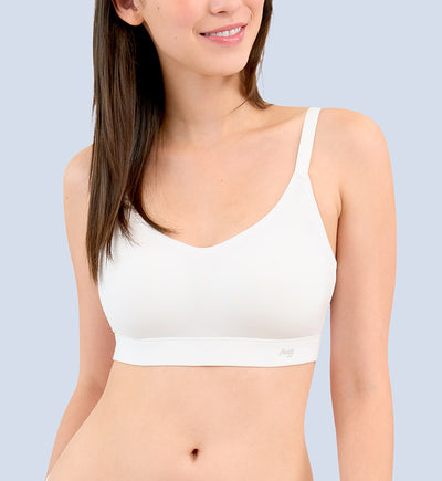 Free Evolve เสื้อชั้นในแบบท็อป - Silk White