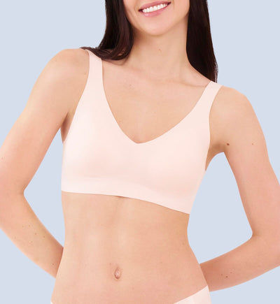 SLOGGI ZERO FEEL 2.0 BRALETTE เสื้อชั้นในไม่มีโครง - Puff Pink