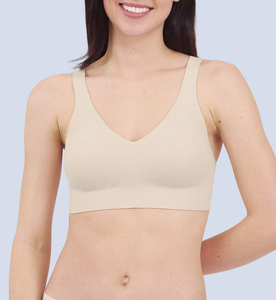 SLOGGI ZERO FEEL NATURAL BRALETTE เสื้อชั้นในไม่มีโครง - French Nude