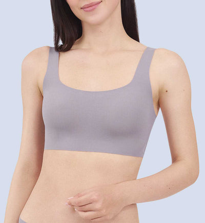 SLOGGI ZERO FEEL NATURAL N-TOP เสื้อชั้นในแบบท็อป - Coffee Sugar