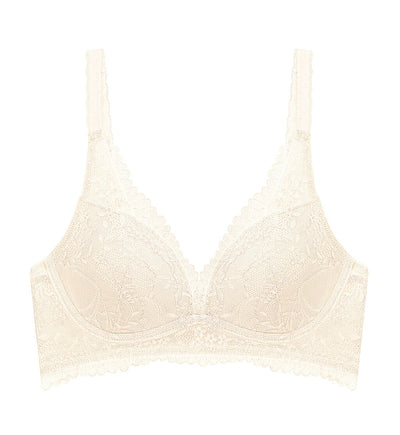 Tri-Air Lite Delight เสื้อชั้นในไม่มีโครง ดันทรงในตัว แบบ Deep V - Papiro