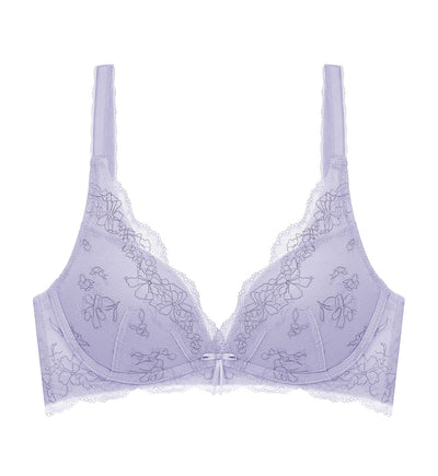 Tri-Air Lite Luna เสื้อชั้นในไม่มีโครง ดันทรง แบบดีฟวี - Lavender