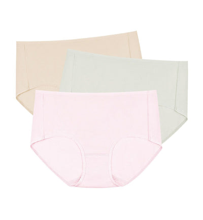 sloggi OOH LA LA COTTON กางเกงชั้นใน รูปแบบแม็กซี่ แพ็ก 3 ตัว - Multiple Colours 2