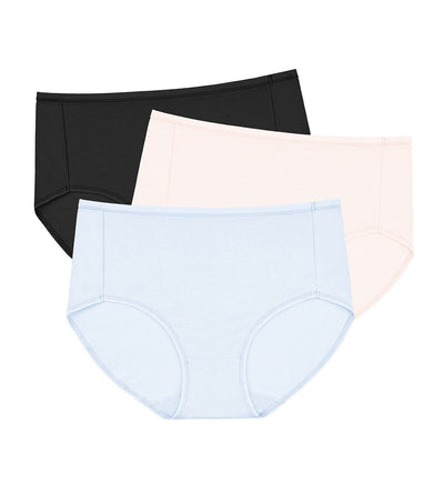 sloggi OOH LA LA กางเกงชั้นใน รูปแบบแม็กซี่ แพ็ก 3 ตัว - Multiple Colours 3