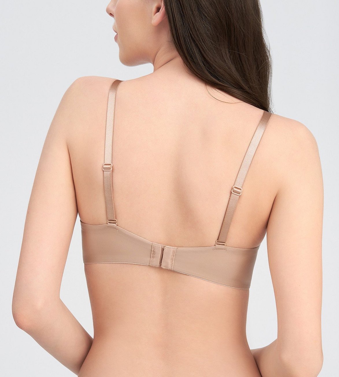 Aayomet Women'S T-Shirt Bra 2PC Women Simple Bikini Bras Stripe Adjustable  Shoulder Strap Underwire Elegant Underwear,Beige 38 