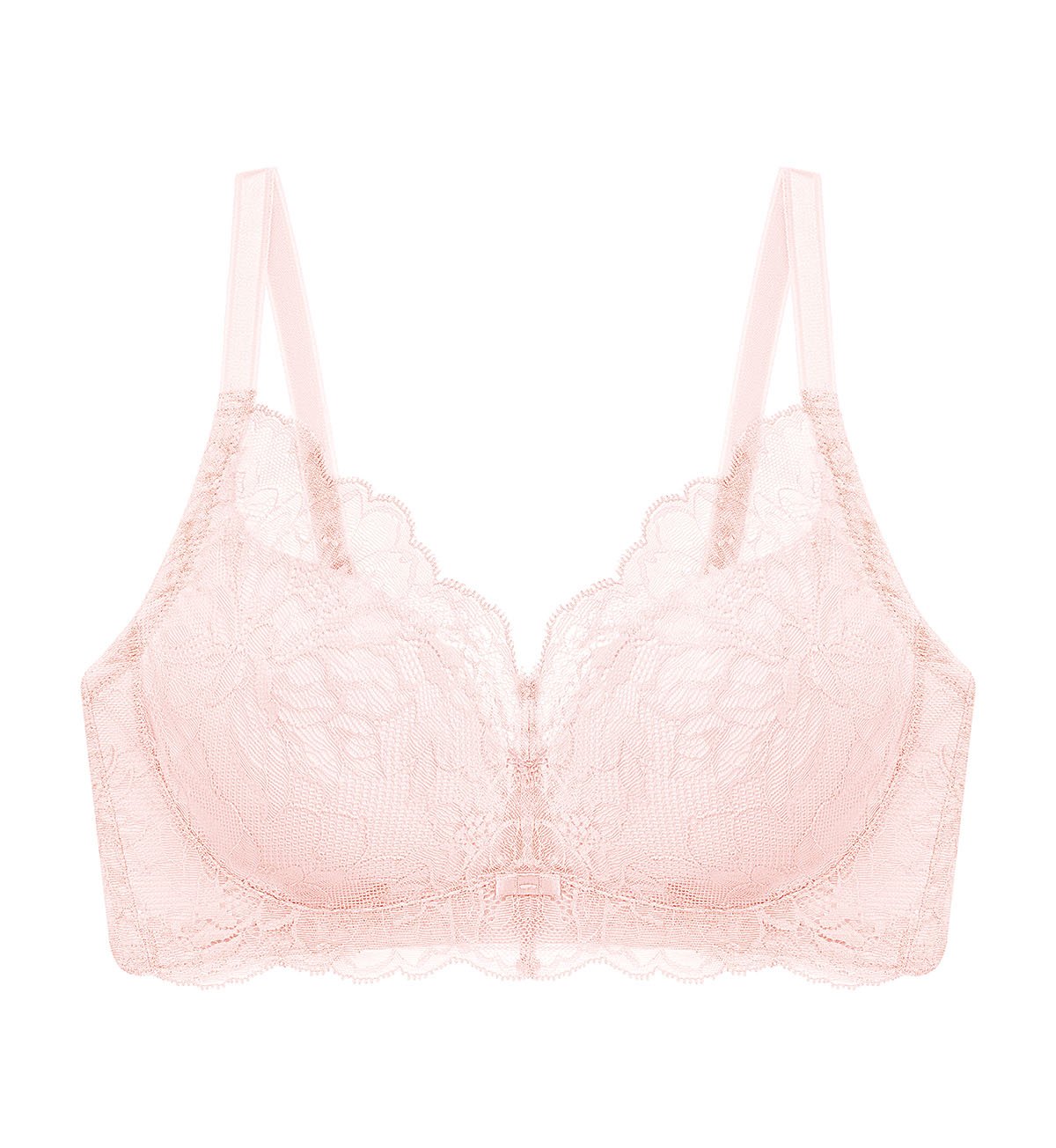 premium rib-knit bra top / lens リーカ premium rib-knit bra top / la vie | rihka