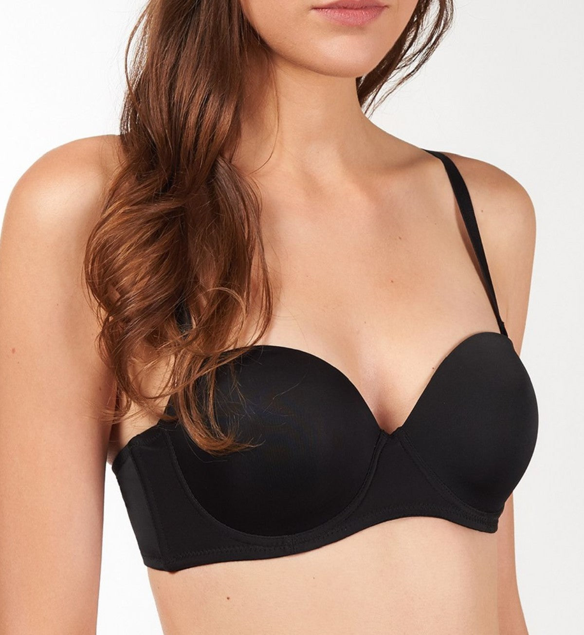 Everyday Comfortable Bras,3/4 Cup,Straps,Push-Up Glossy Brassiere,100%  Silk,真丝文胸